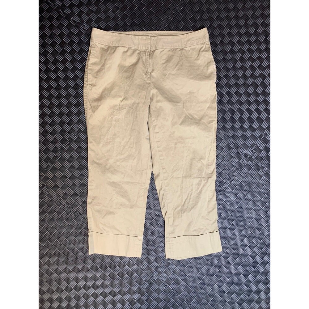 Khaki Capri 10 Karen Fit
